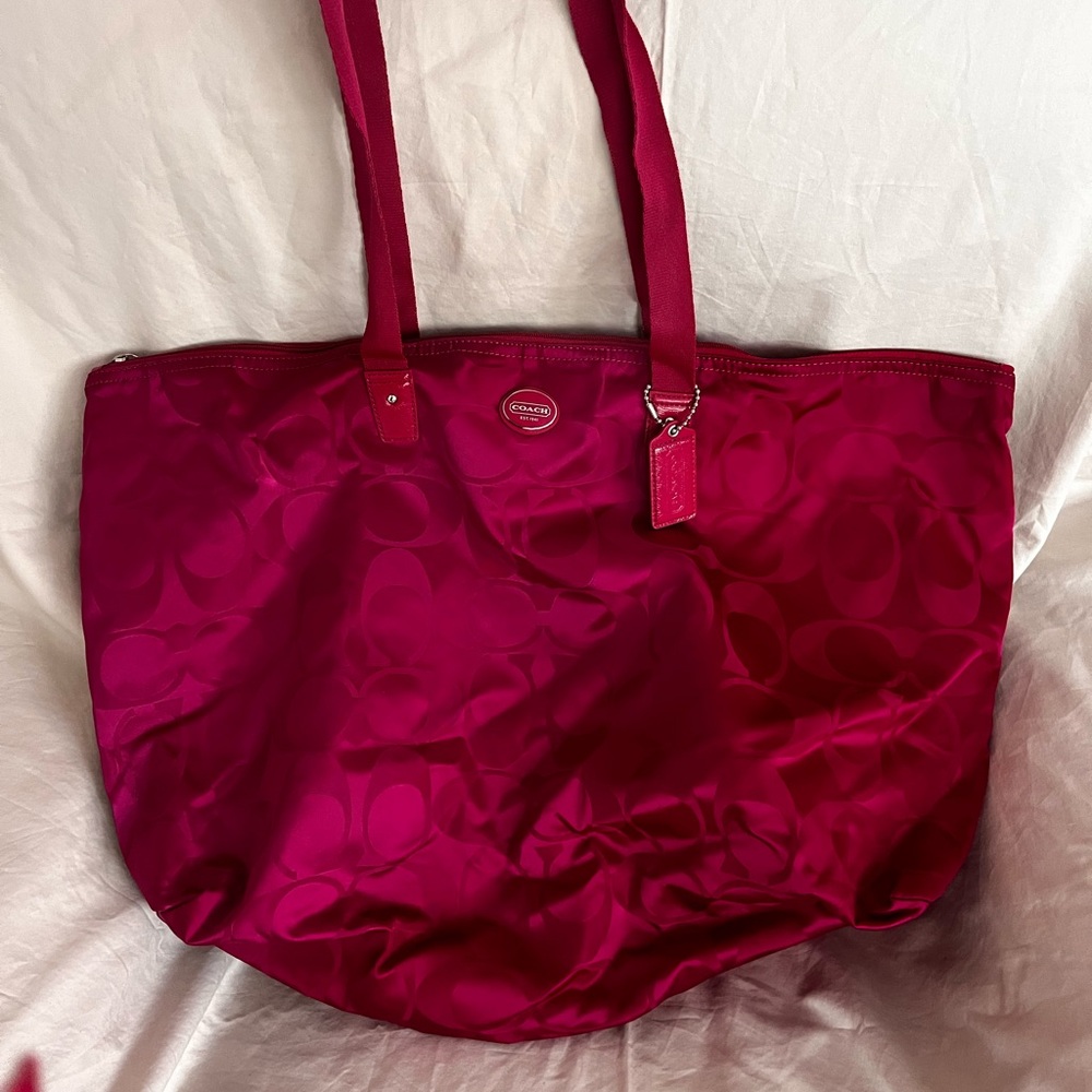 NWT Coach Large Tote/Weekender